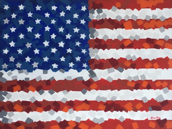 Carlos TIRADO, American Flag