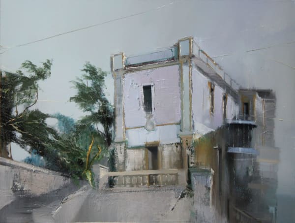 Jean ARCELIN, Harmonie parme et grise