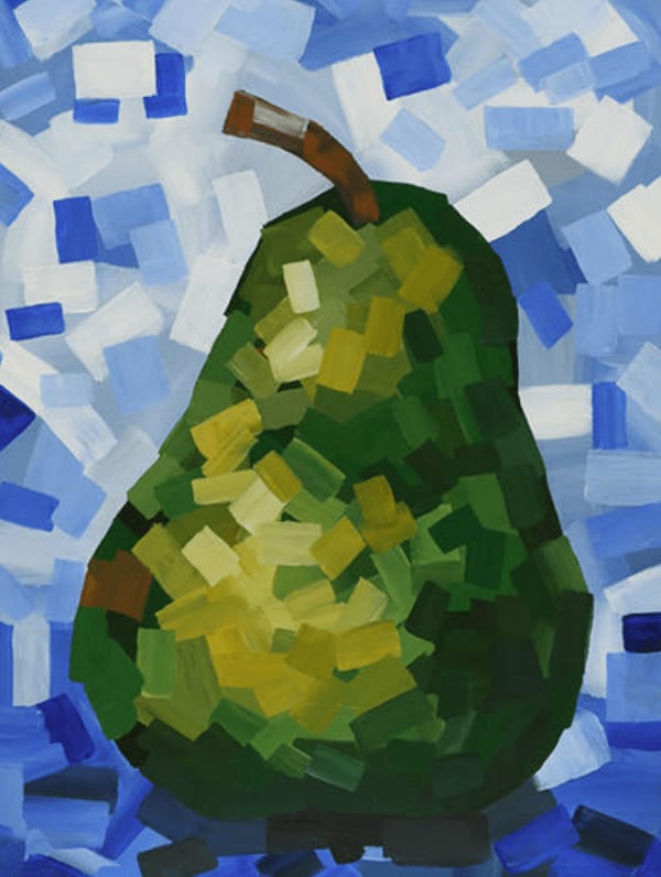 Carlos TIRADO, Pear in Blue
