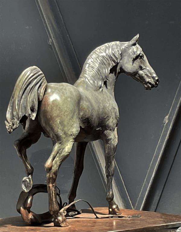 Frédéric JAGER, Le cheval à sa selle, 2022