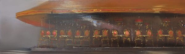 Jean ARCELIN, Cafe à Montparnasse, 2015