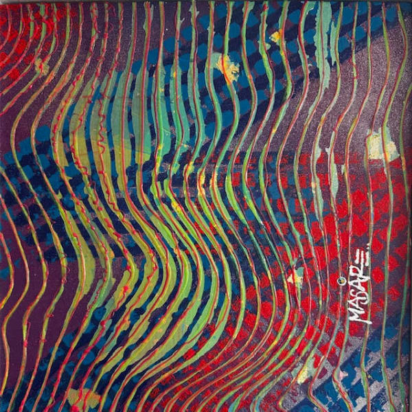 MASÁRE, Ziggy Stardust / portrait, 2023