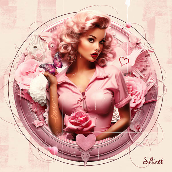 Sylvain BINET, Pin-Up Love