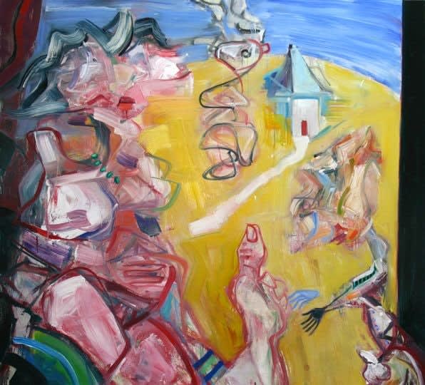 Robert JESSUP, A Woman and Her Suitor, 2012