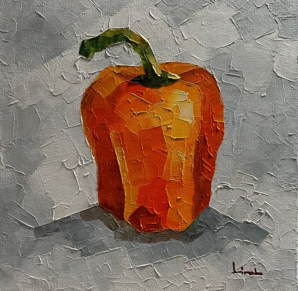 Carlos TIRADO, Orange Bell Pepper, 2020