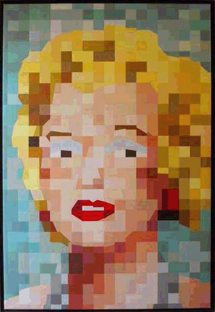 Carlos TIRADO, Marilyn After Andy Warhol, 2008