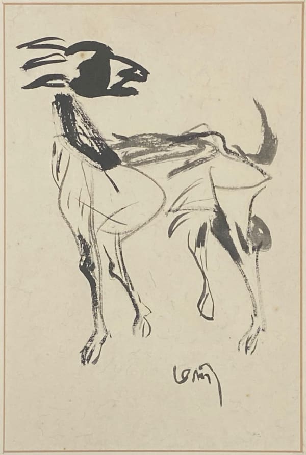 KG Subramanyan Untitled Watercolour on Paper