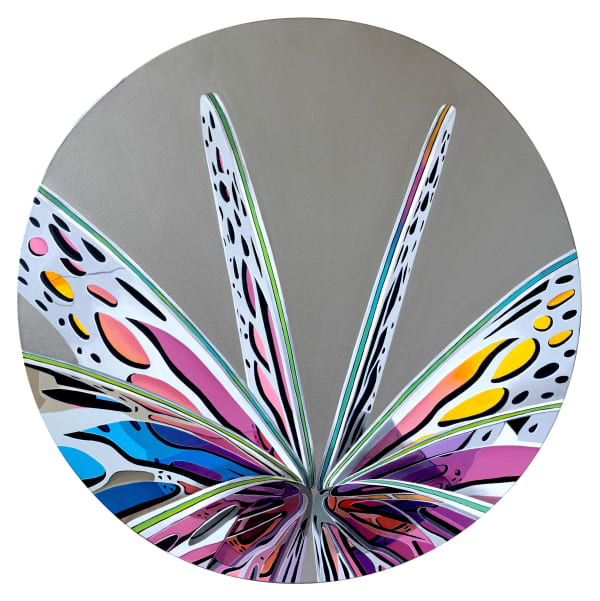 Phaneendra Nath Chaturvedi The Five Senses and The Mind Acrylic Canvas