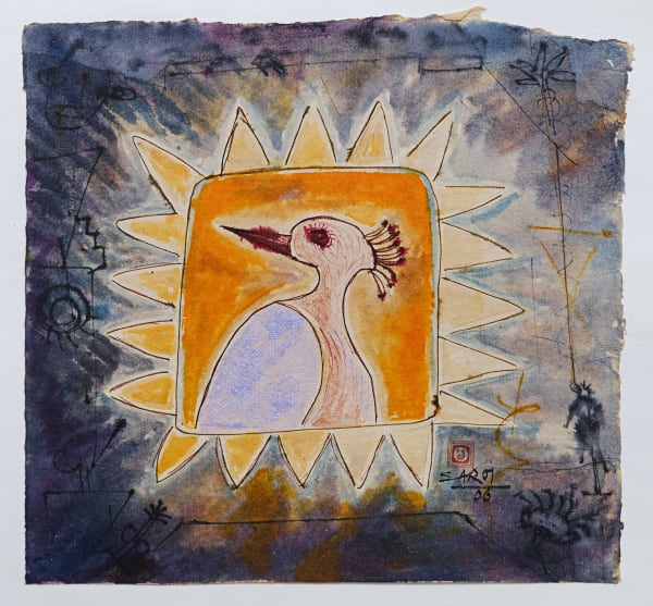 Saroj Kumar Singh Water And Acrylic Colour on Wasli Paper 12 x 12 in 30.5 x 30.5 cm