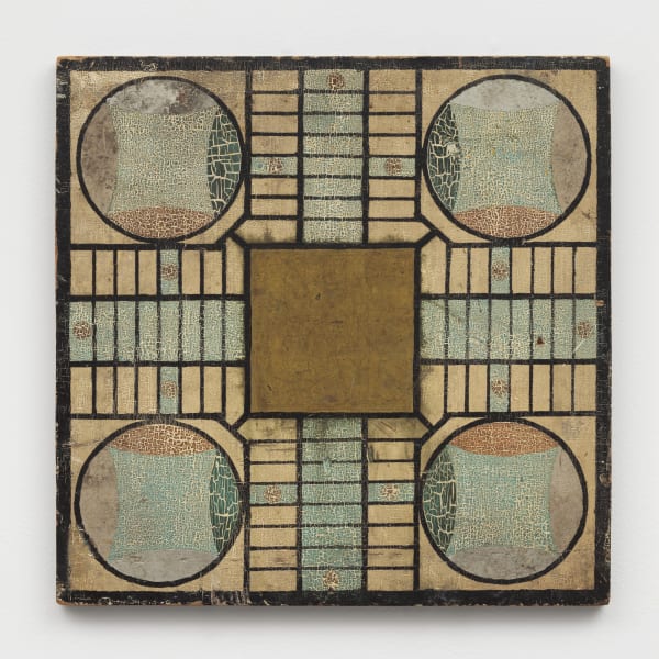 Game Boards, Parcheesi Variation Game Board, Early 20th century