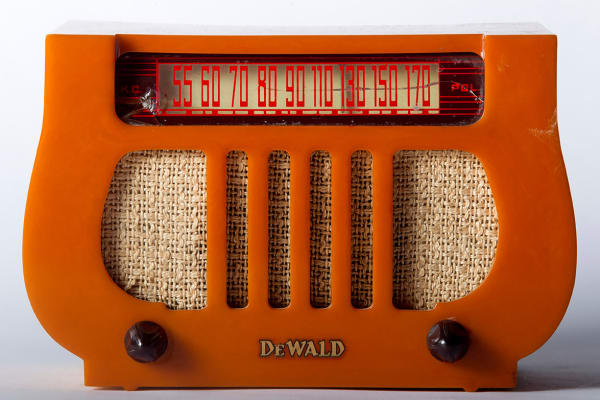 Catalin Radio, Dewald A501 Lyre, 1938
