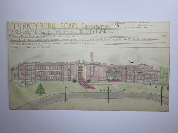 Jacques De Du-GLASS, Turkey Runn School Corporation Lynxbourgh, Indiana, c. 1992