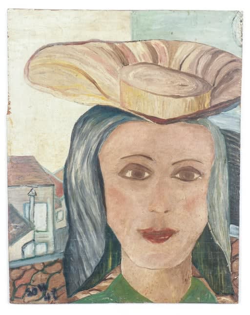 Jon Serl, Italian Lady, 1952