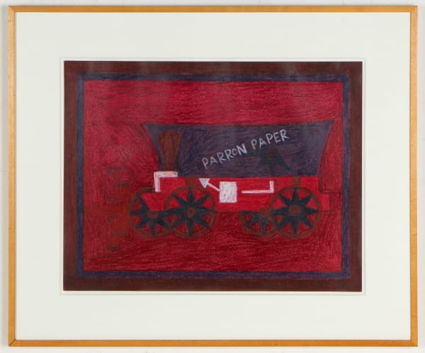 Eddie Arning, PARRON PAPER, c. 1965