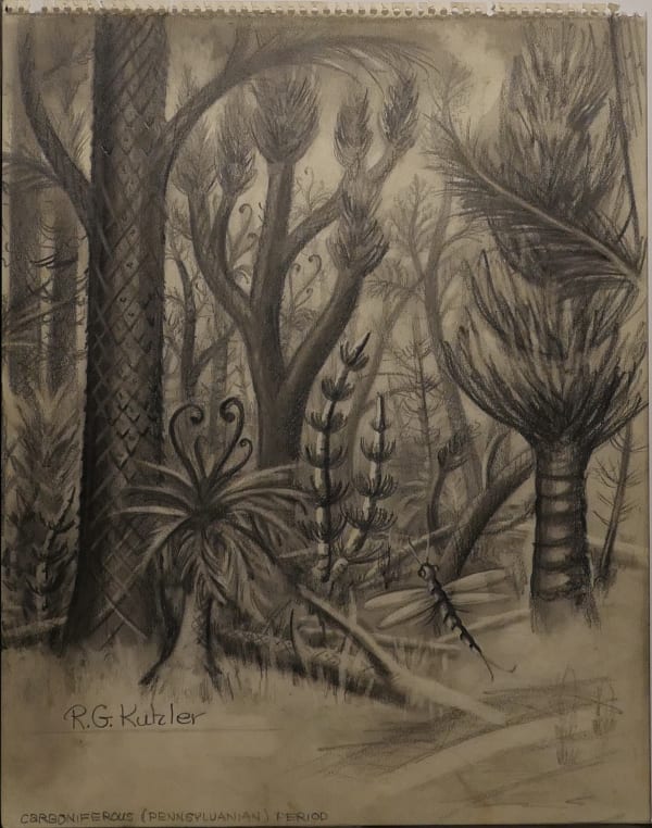 Renaldo Kuhler, Prehistoric set pieces from Antarctica Unknown, Rocaterranian movie, 1970