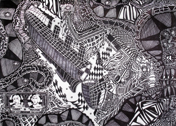 George Widener, "TIGER" N "MADGE", 2013