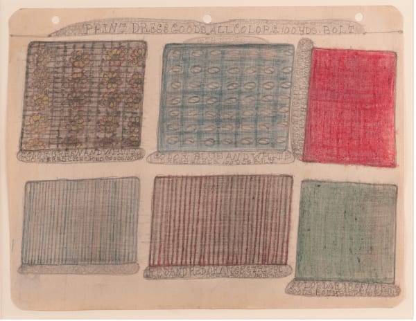 Pearl Blauvelt, Print Dress Goods