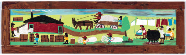 Clementine Hunter, Plantation Life, c. 1970-80