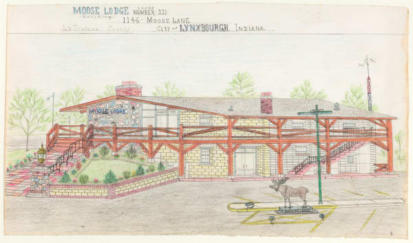 Jacques De Du-GLASS, Moose Lodge Lynxbourgh, Indiana, c. 1992