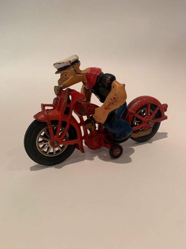 TOYS, POPEYE PATROL MOTORCYCLE, 1935