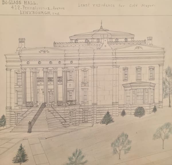 Jacques De Du-GLASS, Du-Glass Hall Lynxbourgh, Indiana, c. 1992