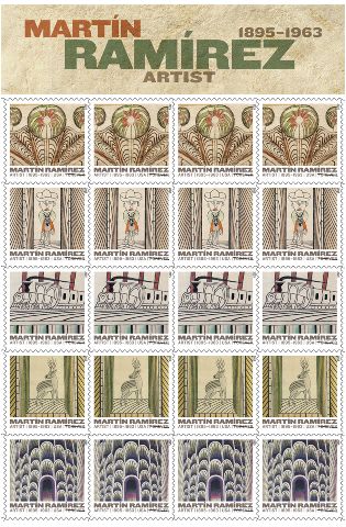 Martín Ramírez, Stamps