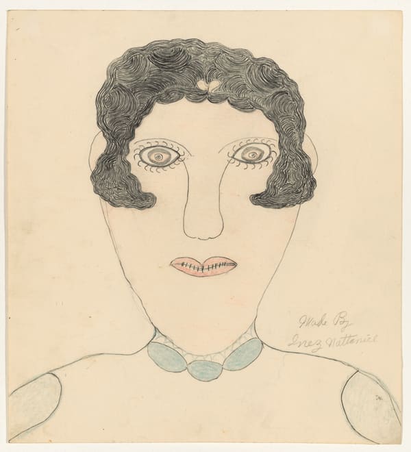Inez Nathaniel Walker, Untitled (Portrait of a Woman)