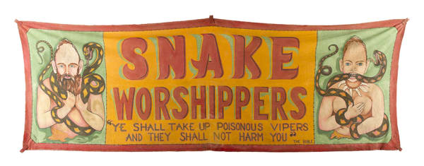 Signage & Banners, Snake Worshippers