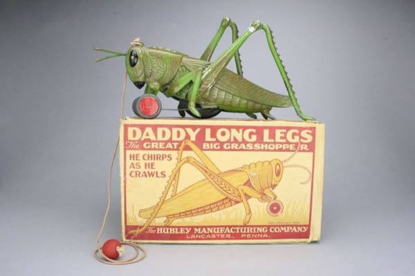 TOYS, DADDY LONG LEGS PULL TOY, c. 1935