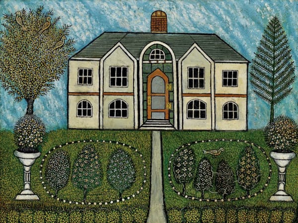 Morris Hirshfield, Landscape with House I, 1940