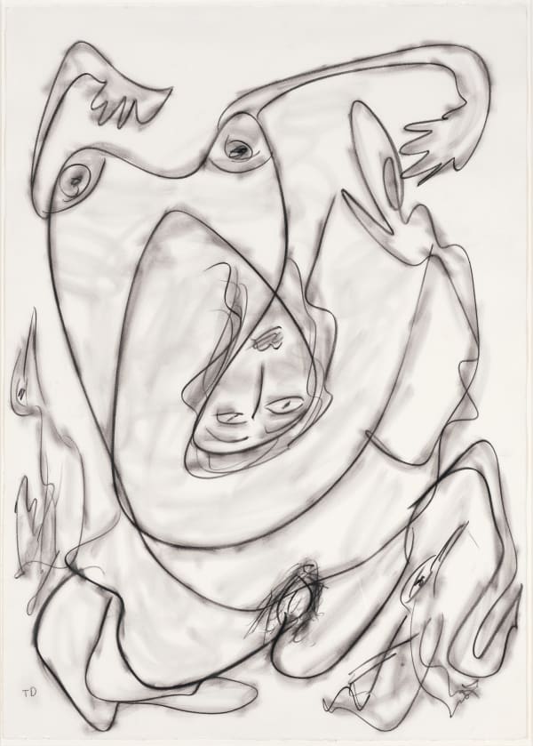 Thorton Dial, Untitled (Nude Woman), c. 1995