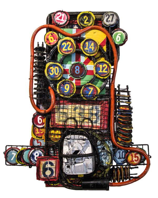 George Widener, Untitled (with 6666), 2016