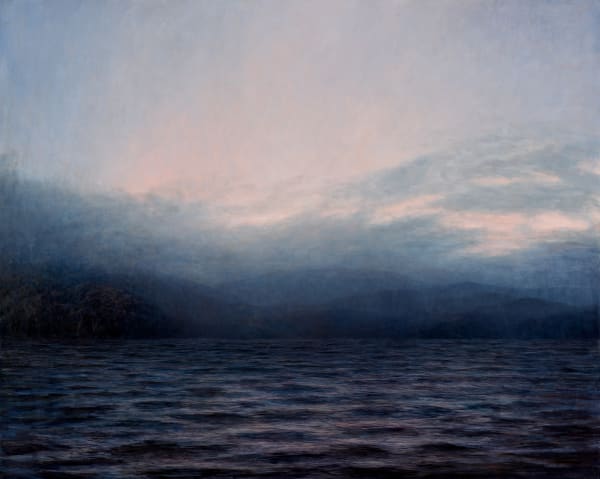 Michaye Boulter Enter anywhere, 2021 oil on linen, framed 122 x 153cm (stretcher size) 124 x 155cm (frame size)