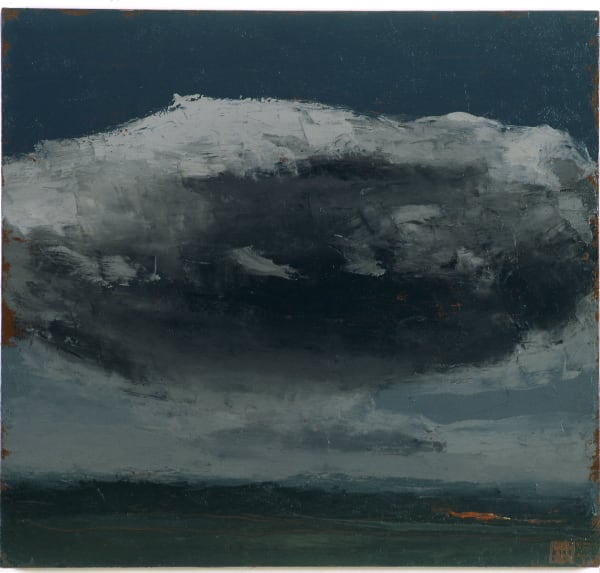 Philip Wolfhagen System V, 2007 oil and beeswax on linen 96h x 103w cm