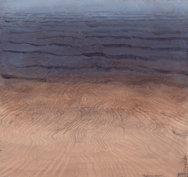 Philip Wolfhagen Fathoms down, 2021 oil on board 30 x 31.5 cm