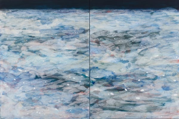 Sue Lovegrove No. 561, 2021 acrylic and ink on archival board, framed 61 x 91.5 cm