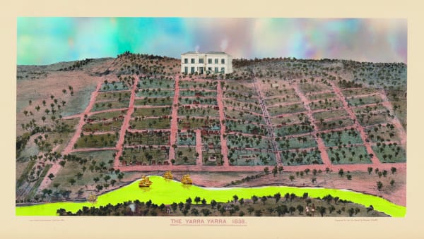 Joan Ross, The Yarra Yarra 1838, 2024