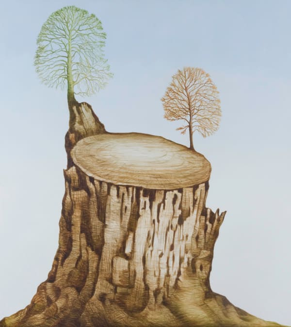 Helen Wright Wonderland, 2011 oil on linen, framed 122 x 137.5 cm cm (stretcher size)