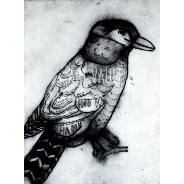 Barbie Kjar Hoo-Ha, 2009 drypoint etching on paper, unframed 76 x 56 cm (paper size)