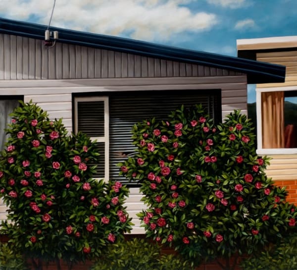 Amber Koroluk-Stephenson Humble Abode, 2011 oil on linen 112 x 122 cm (stretcher size)