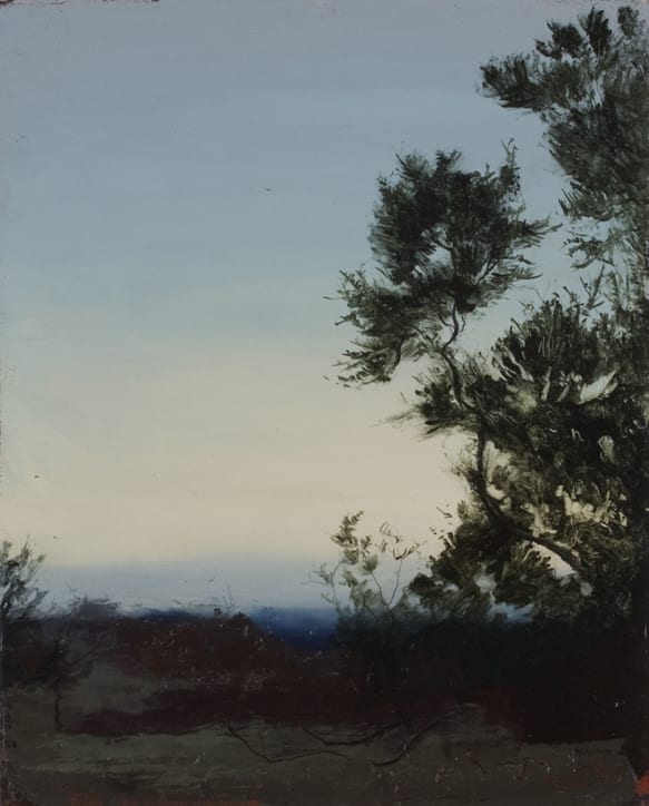 Philip Wolfhagen Study for Journey to the Source III, 2009 oil & beeswax on linen, unframed 57h x 46w cm