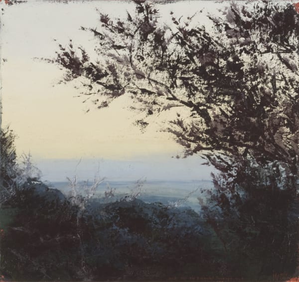 Philip Wolfhagen Study for the Extended Journey No.04, 2010 oil & beeswax on linen, unframed 46h x 49w cm