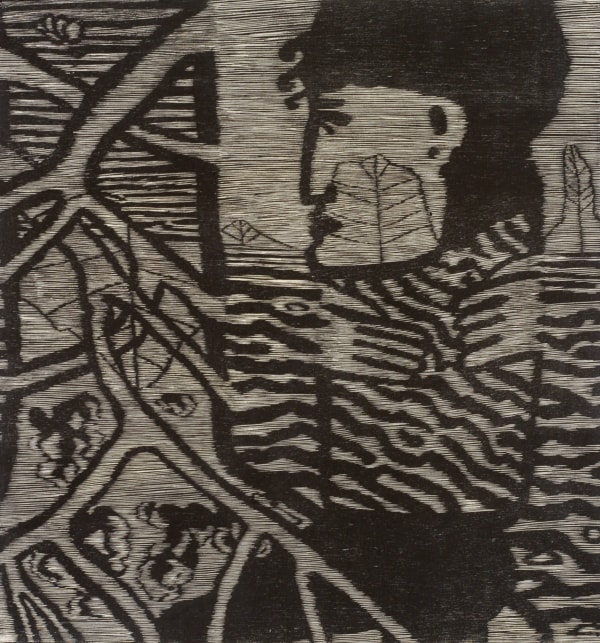 Michael Schlitz, Two inverted trees, 2005