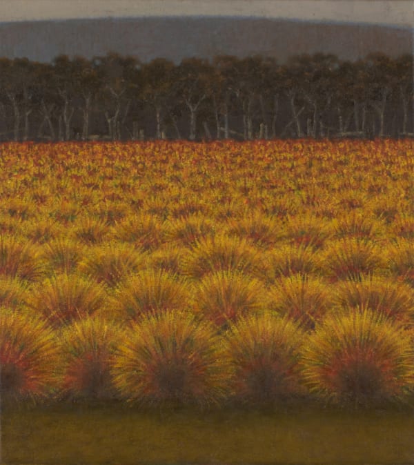 Richard Wastell The Plains, 2014 oil & pumice on linen 51 x 46cm (stretcher size)
