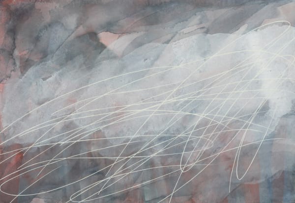 Sue Lovegrove Windwalking 3, 2012 watercolour and gouache on paper 20 x 28.5cm