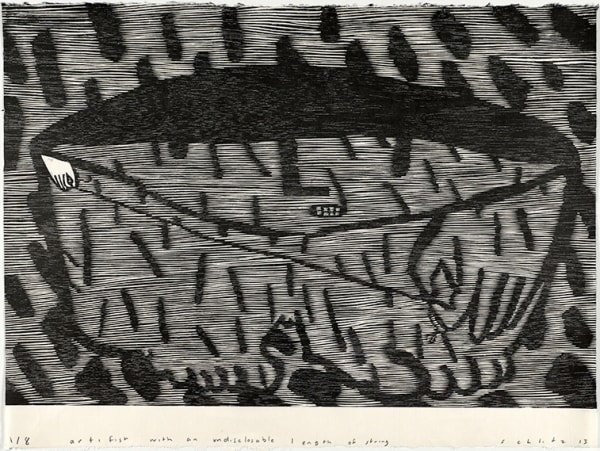 Michael Schlitz, An Undisclosable Length of String, 2013