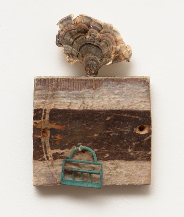 Irene Briant Here and There series no.49, 2013 mixed media and various found objects 18 x 13 x 2 cm (object size)
