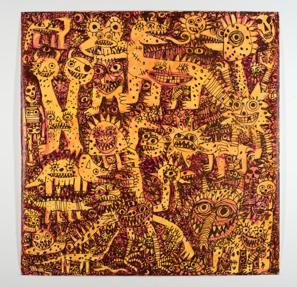 Tom O'Hern Greasy Luck, 2019 Ink on paper 152 x 150cm