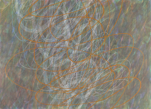 Sue Lovegrove No.520, 2012 acrylic and gouache on linen 130 x 180cm