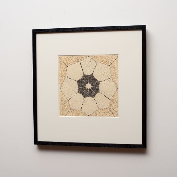 Tim Burns, The genesis drawing 7, 2024